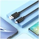 Кабель Hoco X88 Micro USB 2.4A с пластиковой оплеткой черный 1м - изображение 6