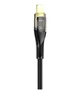Кабель AUX Hoco UPA25 Transparent Digital Audio Lightning 3.5mm Чорний - зображення 5