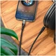 Кабель AUX Hoco UPA25 Transparent Digital Audio Lightning 3.5mm Чорний - зображення 9