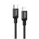 Кабель Hoco X14 Lightning Type-C для iPhone 6 чорний - зображення 1