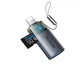 Адаптер McDodo USB-A to Lightning с TF Card Reader Черный 2-в-1 - изображение 4