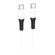 Кабель Hoco X82 силиконовый Lightning 1.6м для iPhone с поддержкой PD белый - изображение 8