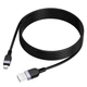 Кабель Hoco X109 силіконовий Micro USB 2.4A 2м чорний - зображення 1