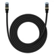 Кабель Baseus CAT7 10Gigabit Ethernet Braided 3м Чорний - зображення 1