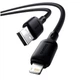 Кабель Baseus Silky Series 2.4A Lightning для iPhone 2м Черный - изображение 5