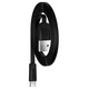 Кабель USAMS SJ201 Micro USB 1.2M чорний - зображення 3
