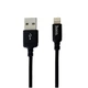 Кабель Hoco X14 Lightning 1м для iPhone чорний - зображення 1