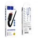 Кабель Hoco X59 Lightning чорний для iPhone 3A 1м - зображення 6