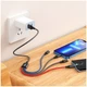 Кабель Hoco X76 4 в 1 черный для iPhone и Android с поддержкой быстрой зарядки Type-C Micro USB - изображение 5