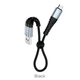 Кабель Hoco X38 Micro USB 1м черный для быстрой зарядки и передачи данных - изображение 3