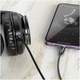 Кабель Hoco UPA30 Lightning 3.5mm Текстильная оплётка Черный - изображение 5