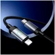 Кабель Hoco X117 Lightning текстильная оплётка 27W для iPhone черный - изображение 6
