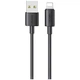 Кабель USAMS SJ709 Lightning 2.4A для iPhone Чорний 1.2 м - зображення 3