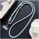 Шнурок на шею Color Cord для телефонов и украшений синий прочный аксессуар для удобства ношения - изображение 4