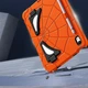 Чехол STR Spider Apple iPad 11" 2025 (A16) детский с подставками Spiderman Orange - изображение 11