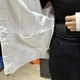 Куртка жіноча джинсова на гудзиках бренд 42 біла - зображення 7