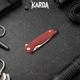 Ніж Складний Брелок Karda J160 Red - изображение 3