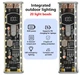 Прозрачный Корпус для PowerBank 8x18650 2х USB, 2x Type-C, PD 45W (65W зарядка) QC3.0 с LED VOOC T8 Черный - изображение 3