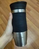 Термокухоль Kamille KM-2069 380 мл з TPR, збереження 6–24 год чорний - зображення 9