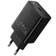 Зарядне мережеве Hoco CS93A PD20W швидка зарядка для телефона/смартфона Чорний - изображение 3