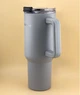 Термокухоль Kamille KM 2173 1,2 л з трубочкою сірий - зображення 2