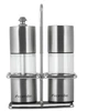 Набор для специй Kamille KM-7052: мельница и солонка на подставке - изображение 4