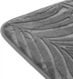 Килимок для ванної кімнати Kadax Anciles 45 x 70 см Сірий K11598 (5906638313008) - зображення 5