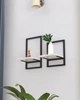 Комплект настенных полок в стиле лофт EcoLoft Диптих DSP-1387-2 Дуб Кортона - изображение 1