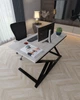 Письменный стол в стиле лофт EcoLoft Vector DSP-1385-2 Дуб Кортона - изображение 3