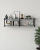 Настенная полка в стиле лофт EcoLoft Верония DSP-1379-10 ДСП Бетон - изображение 4