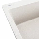 Гранитная мойка для кухни Platinum 7850 Bogema матовая прямоугольная, топаз - изображение 3