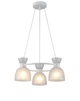 Люстра підвісна кільце з плафонами Light House SRS-20677/3 Matte White біла - зображення 2