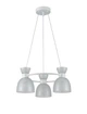 Люстра підвісна кільце з плафонами Light House SRS-20677/3 Matte White біла - зображення 1