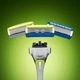 Сменные кассеты (картриджи лезвия) для бритья Wilkinson Sword Hydro 5 SENSITIVE с Алоє Вера - 4 шт - изображение 4