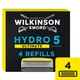 Змінні касети (картриджі леза) для гоління Wilkinson Sword Hydro 5 SKIN protection Advansed menthol 4 шт. - зображення 1