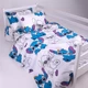 Простынь MirSon Полуторная 150х220 см Kids Time 17-0910 Stitch Vibes Violet Бязь (2200012553985) - изображение 4