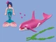 Набір іграшок Playmobil Mermaid Косатка з русалкою 72106 (4008789721068) - зображення 3