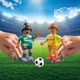 Zestaw zabawek Playmobil Soccer Arena piłkarska 72056 (4008789720566) - obraz 5