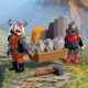 Набір іграшок Playmobil Knights Катапульта лицаря герба Лев 72117 (4008789721174) - зображення 4