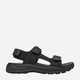 Мужские сандалии для треккинга кожаные Skechers 204349 BLK 41 (8US) 26 см Черные (195204402016) - изображение 1