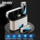 Петличный микрофон JMARY MW-15 с Type-C, 2 микрофона, до 48 часов работы, 2.4 ГГц, дальность передачи до 100 м, серый - изображение 4