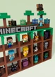 Тематическая Модульная Майнкрафт Полка Подставка для 28 фигурок Kinder Joy Minecraft 2026 / Стенд для полной коллекции - изображение 11