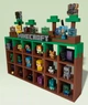 Тематическая Модульная Майнкрафт Полка Подставка для 28 фигурок Kinder Joy Minecraft 2026 / Стенд для полной коллекции - изображение 12