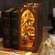 Конструктор Book Nook "Library of Books" Sl-06 NB1920 - Бук Нук Библиотека, DIY румбокс на книжную полку с подсветкой - изображение 7