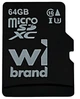 Карта пам'яті Wibrand microSDXC (UHS-1 U3) 64Gb class 10 (WICDXU3/64GB) - зображення 1