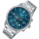 Чоловічий годинник Casio MTP-E515D-2A1 синій 30 м - зображення 4