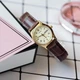 Женские наручные часы Casio LTP-V006GL-9B, кварцевые, кожаный ремешок - изображение 6
