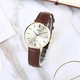 Жіночий годинник Casio LTP-VT01GL-9B золотистий 30 м - зображення 6