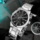 Мужские часы Casio MTP-E510D-1A1 черные 30 м - изображение 4