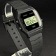Чоловічий годинник Casio F-91WB-8A з підсвічуванням - изображение 4